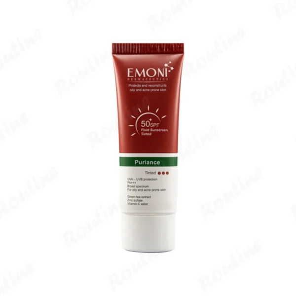 فلوئید ضد آفتاب بژ SPF 50 امونی