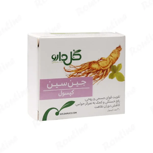 کپسول جینسین گل دارو 30 عدد