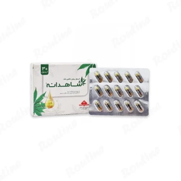 کپسول روغن شاهدانه گیاه اسانس 1000 میلیگرم 30 عدد