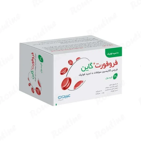 کپسول فروفورت گاین عبیدی 30 عدد