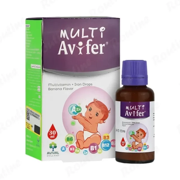قطره خوراکی مولتی آویفر آویوال 30 میلیلیتر