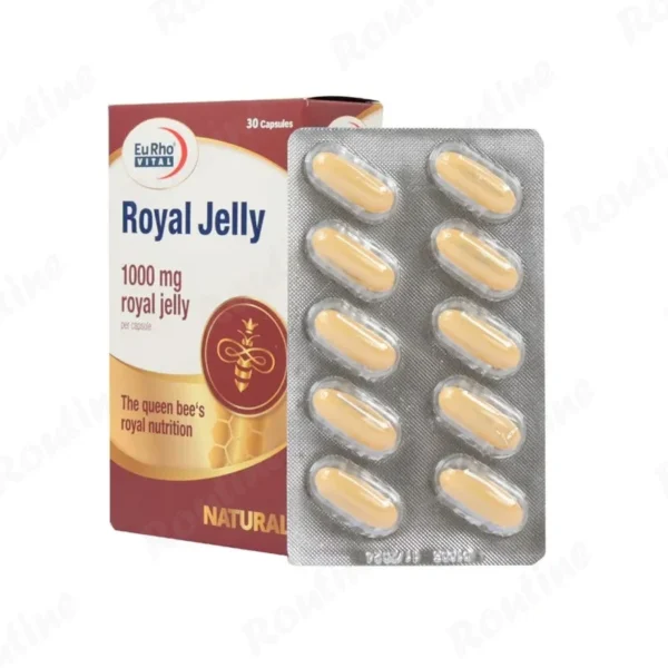 کپسول رویال ژلی 1000 میلیگرم یوروویتال 30 عددی