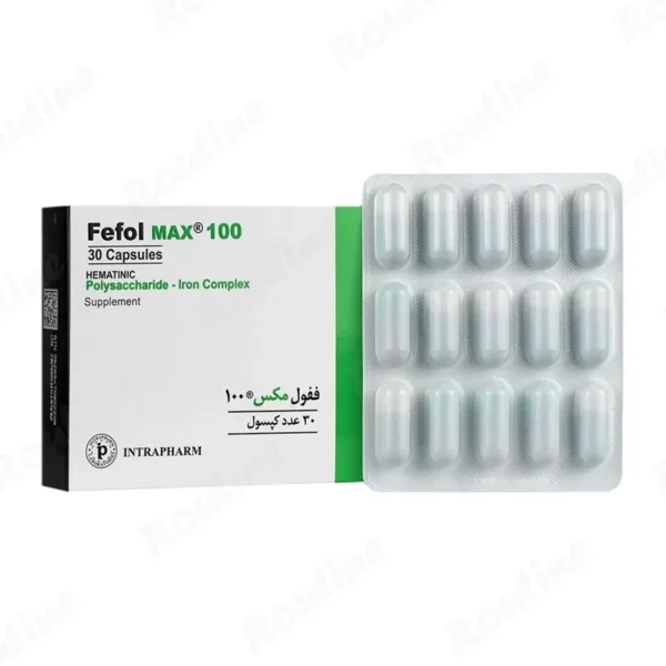 کپسول ففول مکس اینترافارم دارو پارس 30 عدد