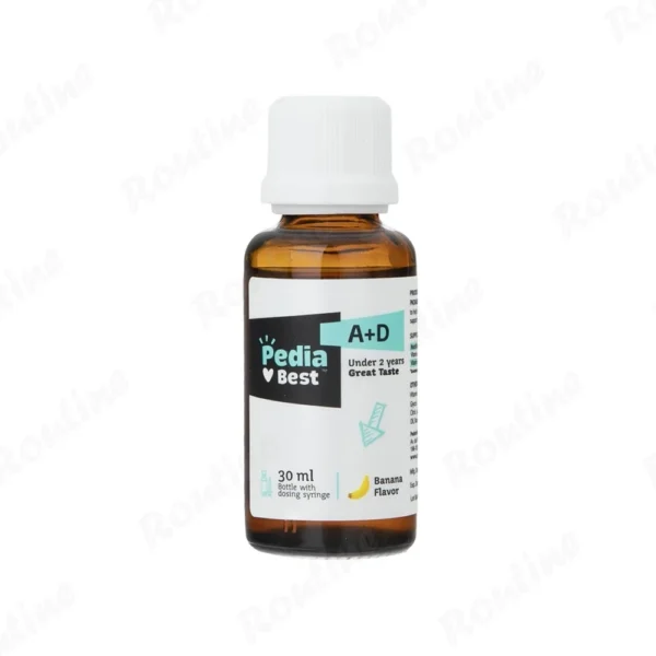قطره خوراکی ویتامین آ+د پدیابست 30 میلیلیتر