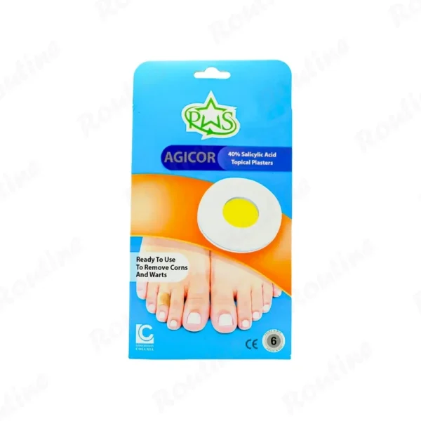 چسب موضعی میخچه حاوی اسید سالیسیلیک 40% آجیکور