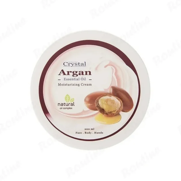 کرم مرطوب کننده حاوی روغن آرگان کریستال 200 میلی‌لیتر