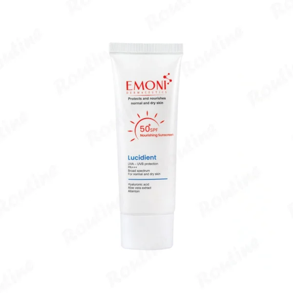 کرم ضد آفتاب بیرنگ پوست خشک SPF50 امونی