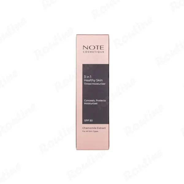 کرم مرطوب‌کننده رنگی 3 در 1 مدل Healthy Skin نوت