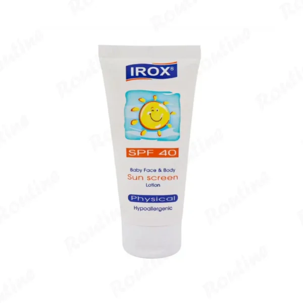 لوسیون ضد آفتاب کودک SPF40 ایروکس
