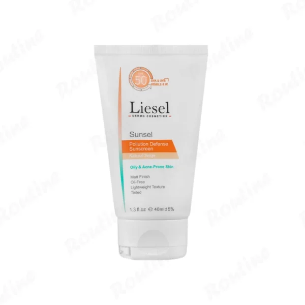 کرم ضد آفتاب پوست چرب مدل سانسل SPF50 (بژ طبیعی) لایسل