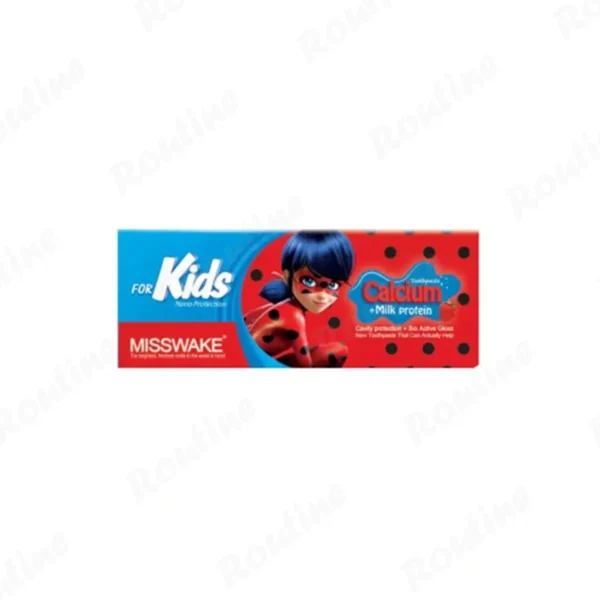 خمیر دندان کودک میسویک طرح Ladybug با طعم توتفرنگی 50 میلیلیتر