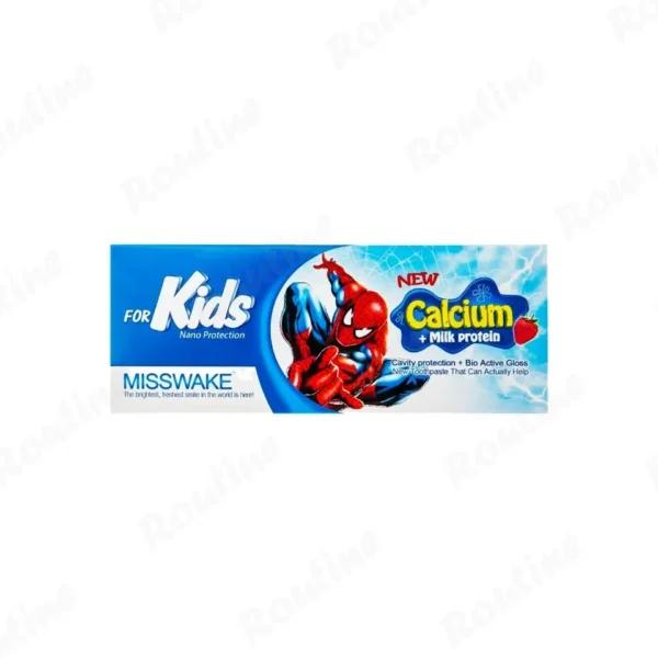 خمیر دندان کودک میسویک طرح Spiderman با طعم توتفرنگی 50 میلیلیتر