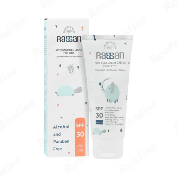 کرم ضد آفتاب پسرانه SPF30 راسن 40 میلیلیتر