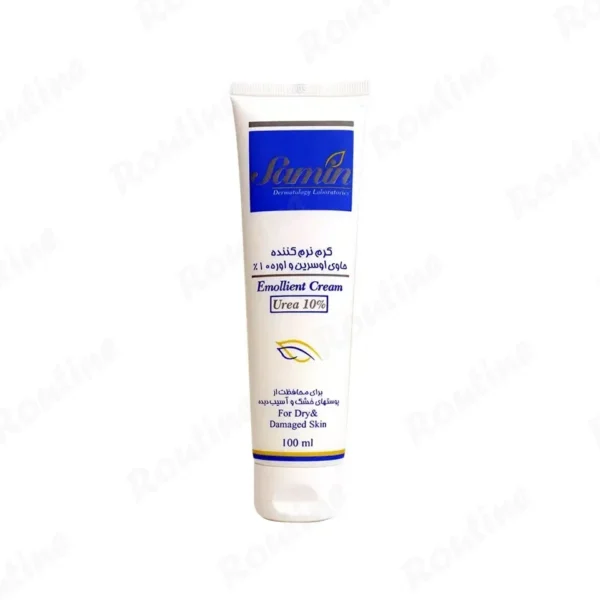 کرم نرمکننده حاوی 10% اوره ثمین مناسب پوست خشک و آسیبدیده 100 میلیلیتر