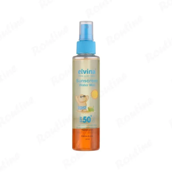 اسپری ضدآفتاب کودک SPF50+ الوینا 150 میلیلیتر