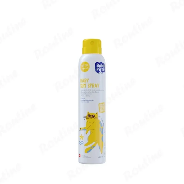 اسپری ضد آفتاب کودک بیبی فرست SPF50