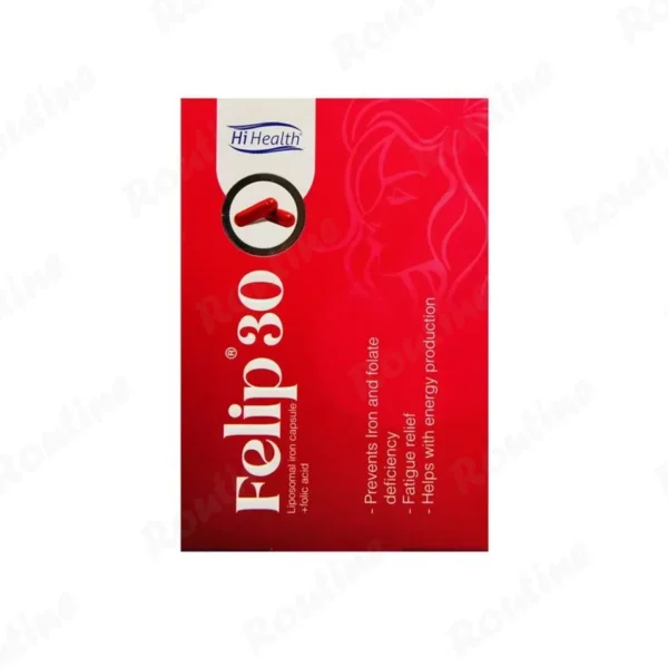 کپسول آهن فلیپ (Flip) هایهلث 30 عددی