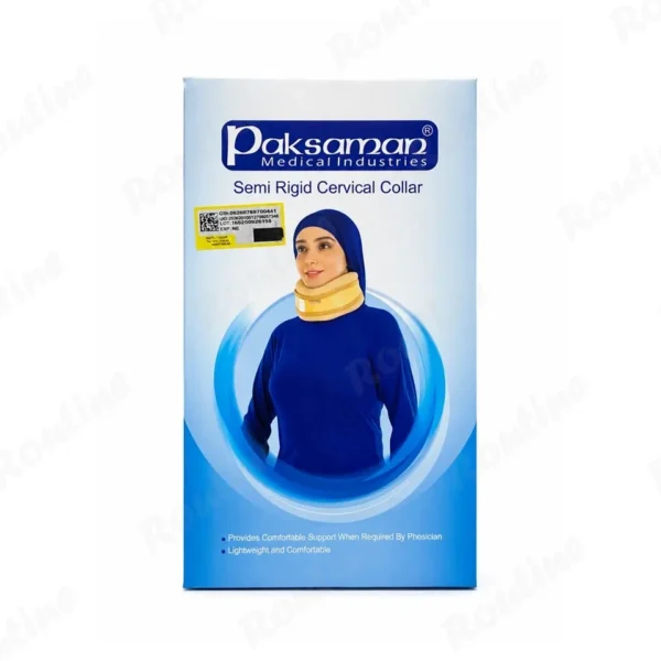 گردن‌بند طبی نیمه‌سخت پاک سمن