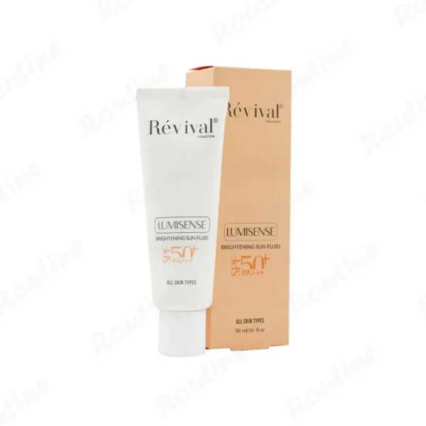 کرم ژل ضد آفتاب روشنکننده بیرنگ SPF50 رویوال