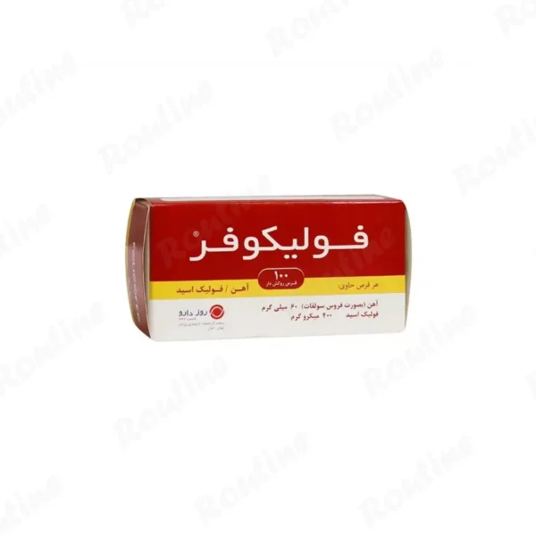 قرص فولیکوفر روز دارو 100 عددی