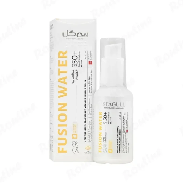 ضد آفتاب فیوژن واتر پیپتا SPF 50 سیگل 60 میلیلیتر