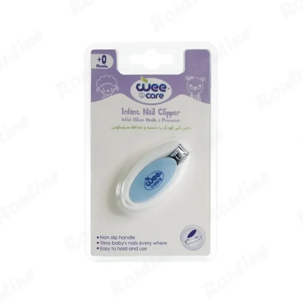 ناخن گیر محافظ دار کودک ویکر با دسته سیلیکونی A816