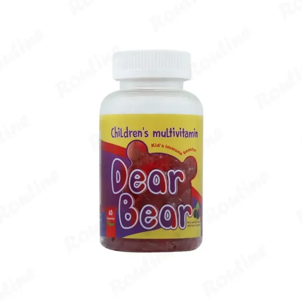 پاستیل مولتیویتامین DEAR BEAR بیاسکی 60 عددی