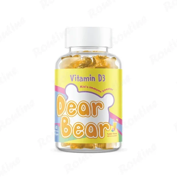 پاستیل ویتامین د3 DEAR BEAR بیاسکی 60 عددی
