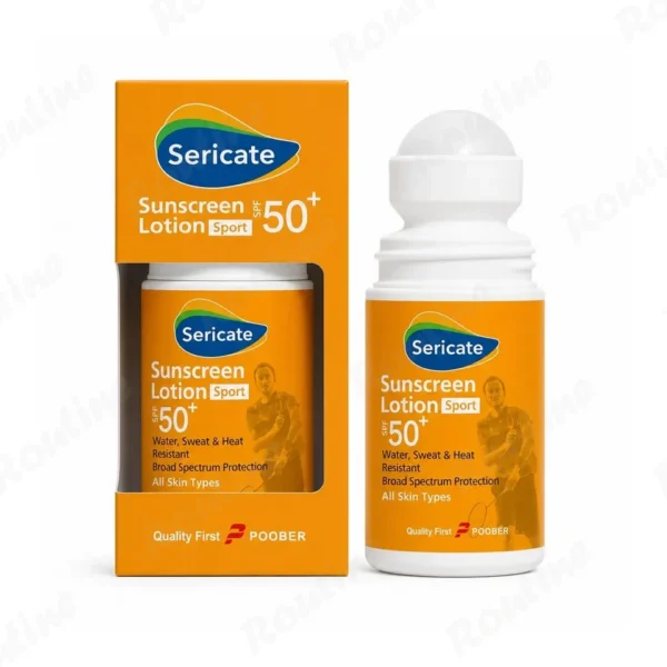 ضد آفتاب رولی اسپرت SPF 50+ سری‌کیت 50 میلی‌لیتر